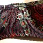 SEXY BLACK ASIAN BROCADE OPEN CUP SHELF BRA - SIZE 38