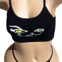 SUPER SALE* SEXY BLACK CAT GLOW IN THE DARK CAMI & THONG SET* ONE SIZE FITS MOST