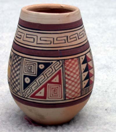 Peruvian Clay Pottery Nazca Designs