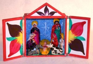Retablo - Nativity Scene
