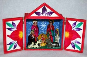 Retablo - Nativity Scene