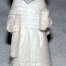 Peruvian Huamanga Peru Stone Figure - Girl w/Instrument (click for full image)