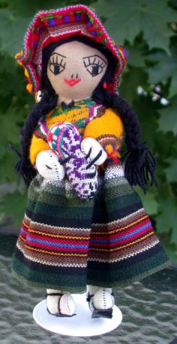 Handcrafted Peruvian Cloth Doll