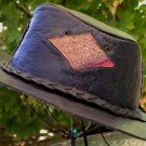 Leather Cowboy Hat Alpaca Black
