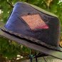 Leather Cowboy Hat Alpaca Black