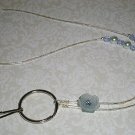 Swarovski Blue Crystal Beaded Lanyard