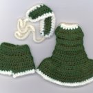 BARBIE ICE SKATING OUTFIT, HAND CROCHETED