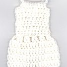 BARBIE HAND CROCHETED WHITE SUNSUIT