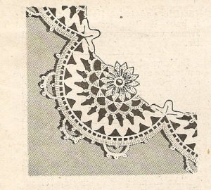 Crochet - Primrose Doily   (ref: e1014c)