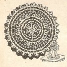 Crochet - Round Doily (ref: e1020c)