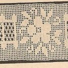 Crochet - Edging-Insertion  / Lacet Stitch (ref: e1025c)