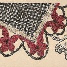 Crochet - Flowers on Parade Edging (ref: e1027c)