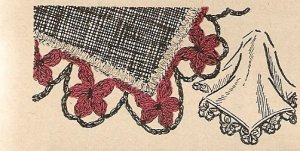Crochet - Flowers on Parade Edging (ref: e1027c)