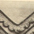 Crochet - Hankerchief Edging (ref: e1034c)