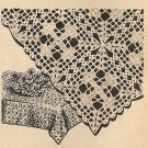 Crochet - Filet Cross Tablecloth (ref: e1053c)