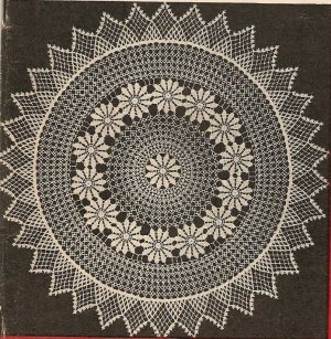 Crochet - The Peasant Doily (ref: e1064c)
