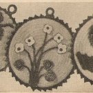 Crochet - Flower & Grape Pan Pot Holder (ref: e1077c)