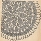 Knit  - Flower Doily (ref: e1089k)