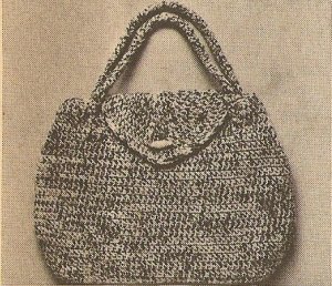 Crochet - Purse Handbag (ref: e1129c)