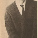 Crochet - Pullover for Men (ref: e1127c)