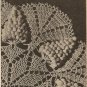 Crochet - Wild Grape Doily (ref: e1140c)