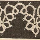 Tatted - Cloverleaf Scallop Edging (ref: e1142t)