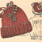 Knit  - Mock Cable Hat (ref: e1185k)