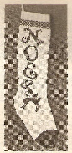 Knit  - NOEL Stocking (ref: e1192k)