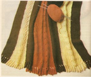 Knit  - Afghan (ref: e1193k)