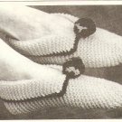 Knit  - Easy Slippers  (ref: e1205k)