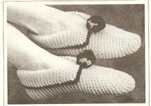 Knit  - Easy Slippers  (ref: e1205k)