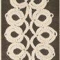 Tatted - Leaf and Flower Motifs (ref: e1211t)