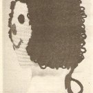 Crochet - Doll Face Bonnett (ref: e1213c)