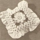 Crochet - Pillow and Gingham (ref: e1228c)
