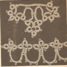 Tatted - Medallion Motif With Matching Edging (ref: e1255t)