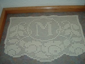 Monogram Doily Crochet Floral PDF