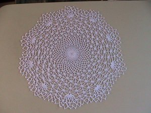 Crochet Spider Web Doily