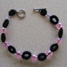 Tatt Bracelet Black and Pink