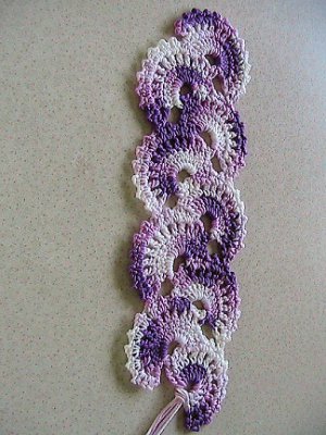 FAN Bookmark - Varigated Purple