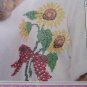 Countless Cross Stitch Color Iron-On Transfer Kit SUNFLOWERS