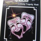 Comedy N' Tragedy Mask - Cross Stitch