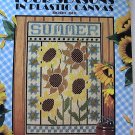 Cross Stitch FOUR SEASONS in Plastic Canvas Leisure Arts Leaflet 1625 Book 6
