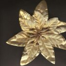 Silk Flower head buds - gold - 138 count