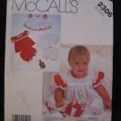 Vintage McCall's 2306 - Infants dress Sewing Pattern CUT