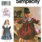 Simplicity 9377 Rare Editions Girls Toddler Party Dress Sewing Pattern UNCUT