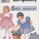 Simplicity 8316 Daisy Kingdom Girls Dress Sewing Pattern CUT