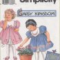Simplicity 8316 Daisy Kingdom Girls Dress Sewing Pattern CUT