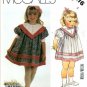 McCall's 2216 - Toddler Girls dress Sewing Pattern CUT
