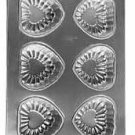 Wilton 6 Cavity Mini Embossed Heart Pan