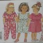 Butterick 3269 Toddler Dress Jumpsuit vintage sewing pattern CUT